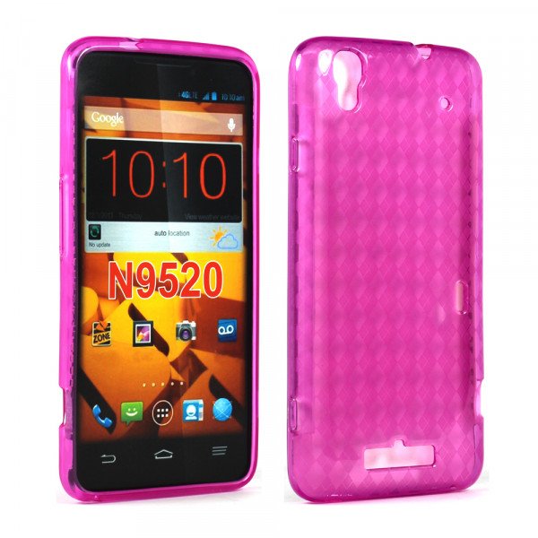 Wholesale ZTE Boost Max+ Boost Max N9521 N9520 TPU Gel Case (Hot Pink)